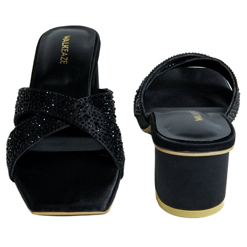 Women Formal Block Heel - 75095S - Block Heel - Walkeaze
